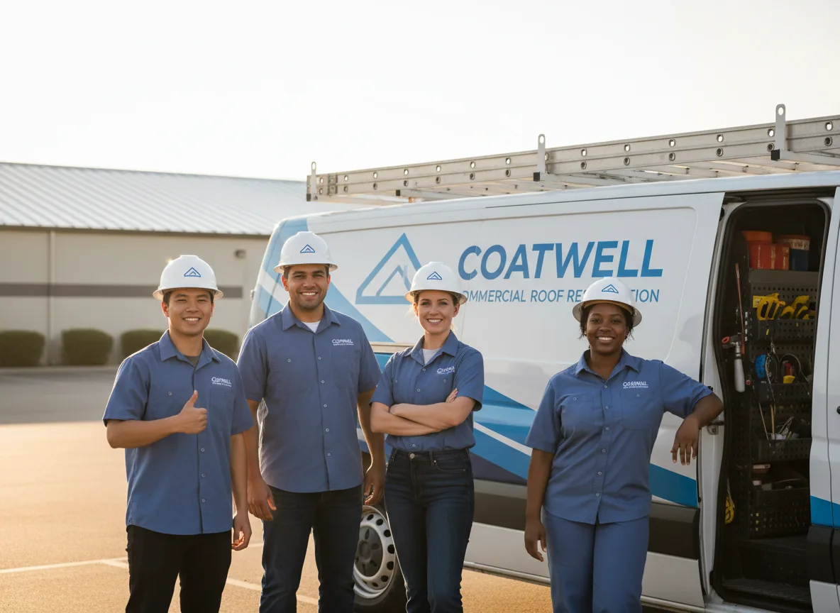 Commercial roof coating company in North Evans, NY